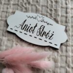 Tabliczka do makramy z HDF 10cm x 5cm H26