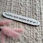 Tabliczka do makramy z HDF 12cm x 2cm H37