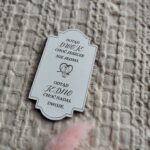 Tabliczka do makramy z HDF 9cm x 5cm  H62