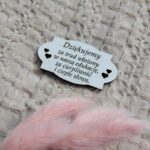 Tabliczka do makramy z HDF 6,5cm x 3,5cm H81