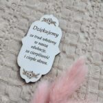 Tabliczka do makramy z HDF 9cm x 5cm H87