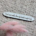 Tabliczka do makramy z HDF 12cm x 2cm H86