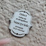 Tabliczka do makramy z HDF 6cm x 5cm H83