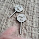 Tabliczka do makramy z HDF 5,5cm x 2,5cm  H61