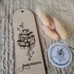 Zakładka do książki z makramy 15cmx5cm Z37