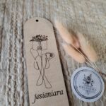 Zakładka do książki z makramy 15cmx5cm Z39