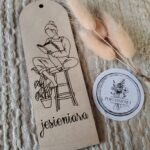 Zakładka do książki z makramy 15cmx5cm Z43