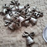 Dzwonek do wianka świątecznego 3cm D6