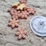 Dodatek do aniołka z makramy snieżynka 2,5cm DO1