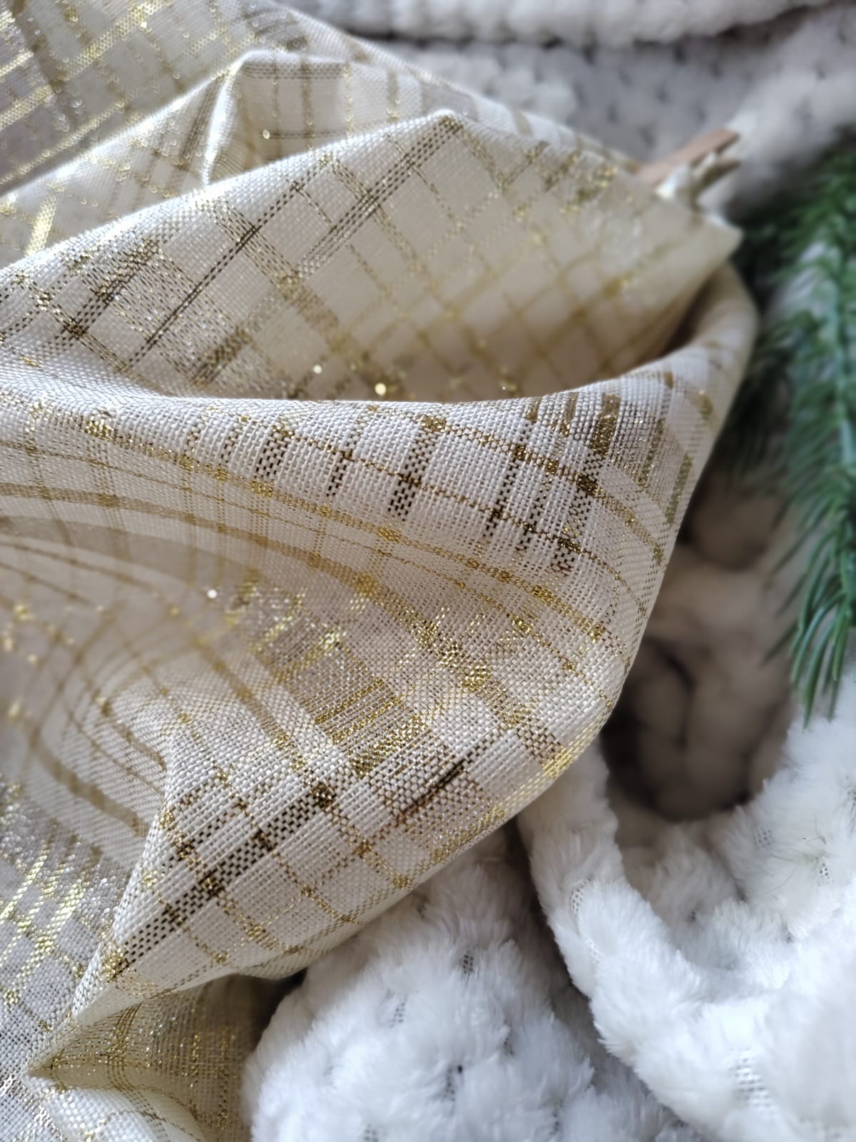 Tkanina ozdobna na metry Święta T47 - obrazek 2