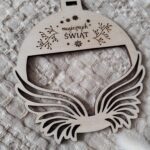 Bombka na choinkę makrama 12cm BN89