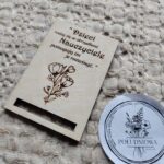 Drewniana zakładka do makramy 8cmx5,5cm DN35