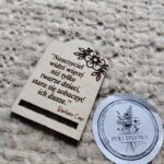 Drewniana zakładka do makramy 5cmx7,5cm DN37