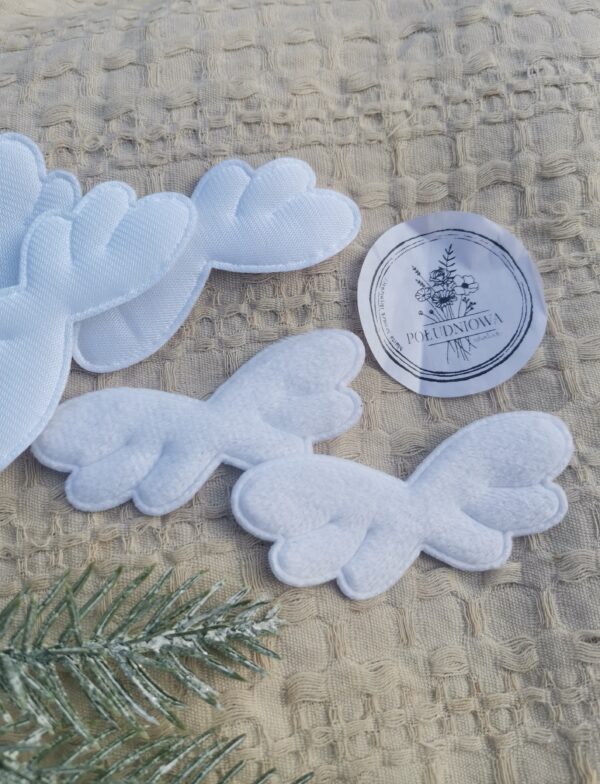 Skrzydełka do aniołka z makramy 8cmx3,5cm D10 - obrazek 2