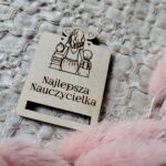 Drewniana zakładka do makramy 5,5cmx4cm DN40