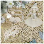 Zestaw do aniołka z makramy AN4