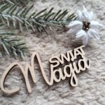 Napis ze sklejki do makramy 8cm x 4cm BN166