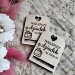 Zakładka do książki z makramy 5cmx4cm DB5