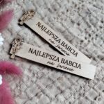 Drewniana tabliczka do makramy 12x2 cm DB8