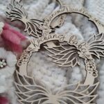 Baza do makramy Dzień Babci i Dziadka 14cm DB13