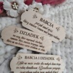 Drewniana tabliczka do makramy 10x3,5 cm DB20