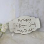 Tabliczka do makramy z HDF 8,5cm x 5cm H113