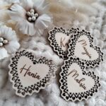 Serduszko imienne 5x6cm P67 40 znaków