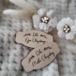 Drewniana tabliczka do makramy 7cmx3,5cm N510