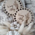 Baza do szydełkowania pod kubek Wielkanoc 10cm W4