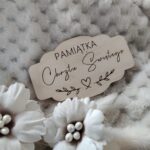 Drewniana tabliczka do makramy 8,5cmx5cm N514