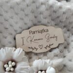 Drewniana tabliczka do makramy 8,5cmx5cm N515