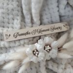 Drewniana tabliczka do makramy 17cmx2,5cm N516