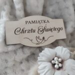 Drewniana tabliczka do makramy 9cmx5cm N511