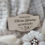 Drewniana tabliczka do makramy 9cmx5cm P74  15 znaków