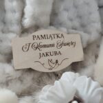 Drewniana tabliczka do makramy 9cmx5cm P75  15 znaków