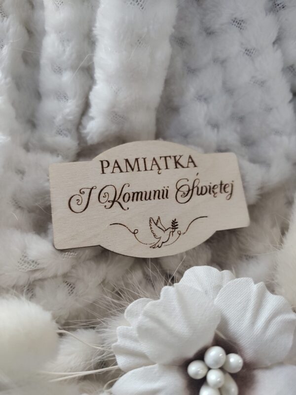 Drewniana tabliczka do makramy 9cmx4,5cm N512