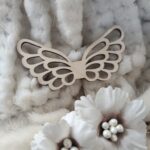 Skrzydełka do makramy drewniane 9cmx4,7cm M103