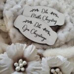 Tabliczka do makramy z HDF 7cm x 3,5cm H136