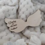 Skrzydełka do makramy drewniane 8,5cmx3,8cm M107