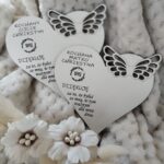 Podziękowanie baza do aniołka z makramy  H144