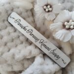 Tabliczka do makramy z HDF 12cm x 2cm H146