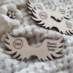 Skrzydełka do makramy drewniane 10cm x4,5cm IHS m37