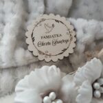 Drewniana tabliczka do makramy 5cm N518