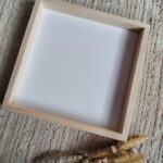 Ramka na zdjęcia 25cmx25cmx3cm głęboka drewniana  3