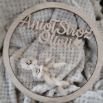 Baza do makramy ze sklejki 25cm BAZ49  20 znaków