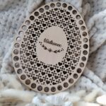 Baza do makramy ze sklejki Wielkanoc 20cm BAZ52