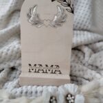 Baza do makramy na Dzień Mamy 20cmx12cm BAZ61