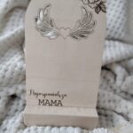 Baza do makramy na Dzień Mamy 20cmx12cm BAZ62