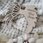 Skrzydełka do makramy drewniane 12cmx11cm M110