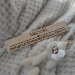 Drewniana tabliczka do makramy 17cmx3cm 20 znaków P82